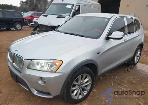 2014 BMW X3 xDrive28I из США, поврежденный, VIN 5UXWX9C50E0D36015